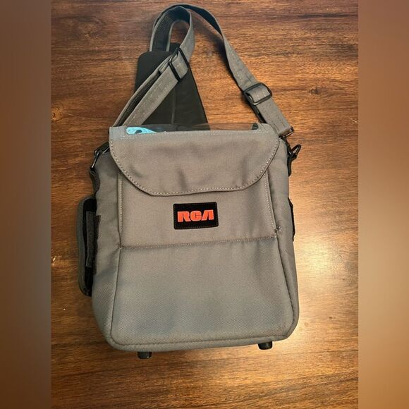 Vintage RCA Camcorder Carrying Case Backpack Two Straps - Picture 1 of 6